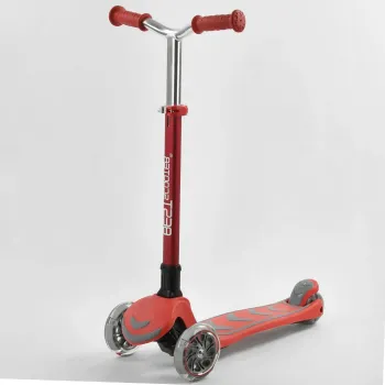 Триколісний самокат для дітей Best Scooter Red