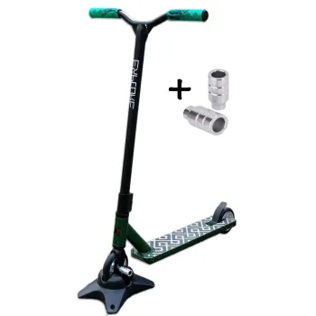 Трюковий самокат Explore Crocco Deluxe Green 110 мм
