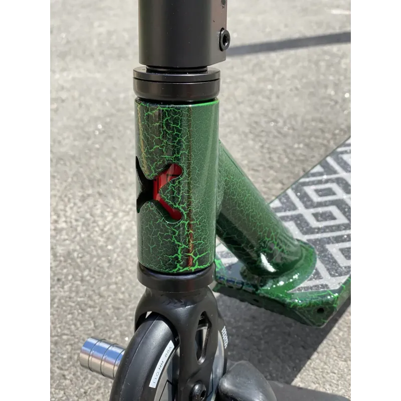 Трюковий самокат Explore Crocco Deluxe Green 110 мм
