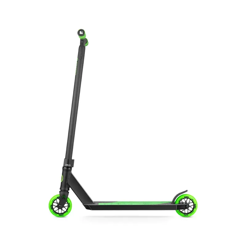 Трюковий самокат Hipe H3 Black/Green 110 мм