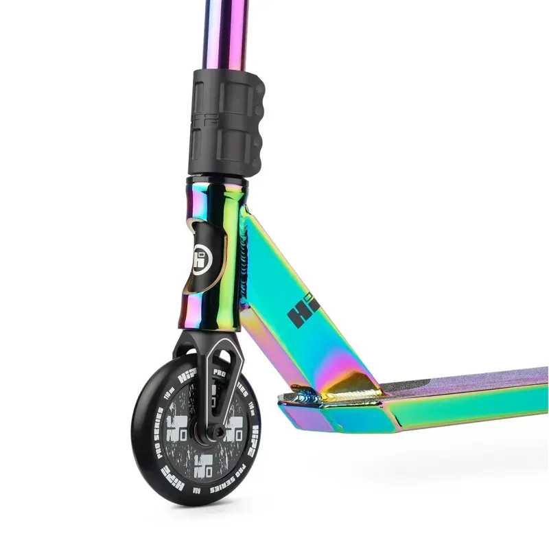 Трюковий самокат Hipe H4 Green/Neo chrome 110 мм