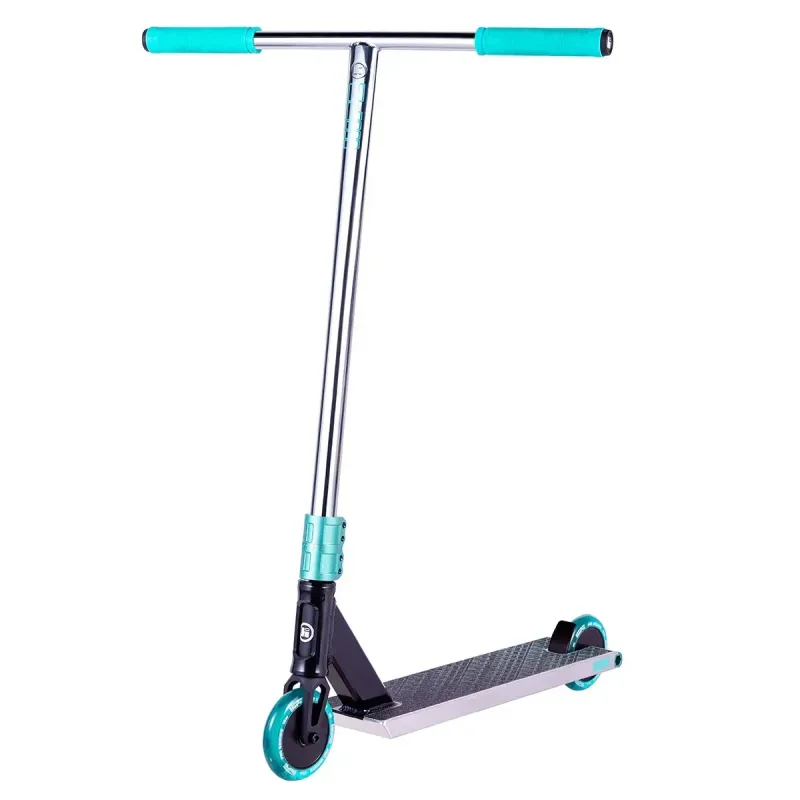 Трюковий самокат Hipe H5 Raw/Mint SCS 110 мм