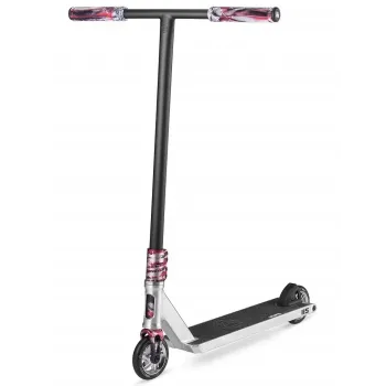 Трюковий самокат Hipe H5 Silver/Red SCS 110 мм