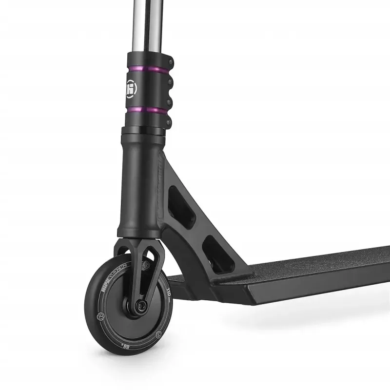 Трюковий самокат Hipe H6 Black/Purple SCS 110 мм
