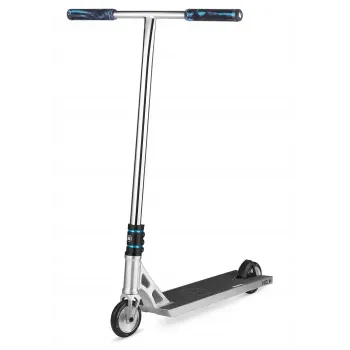Трюковий самокат Hipe H6 Silver/Blue SCS 110 мм