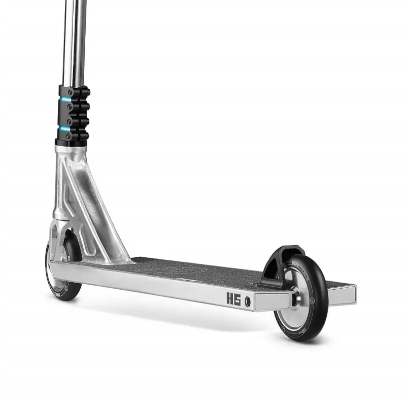 Трюковий самокат Hipe H6 Silver/Blue SCS 110 мм