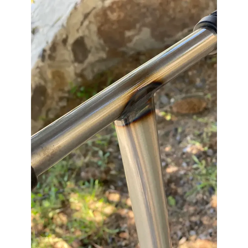 Трюковий самокат Native Stem Pro Scooter Raw L size