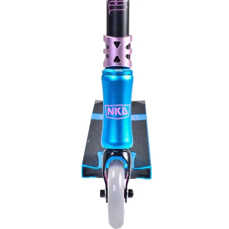Трюковий самокат NKD Rally V4 Blue/Pink 110 мм
