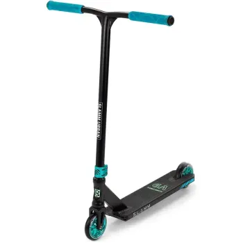 Трюковий самокат Slamm Urban V9 Black-Teal 110 мм