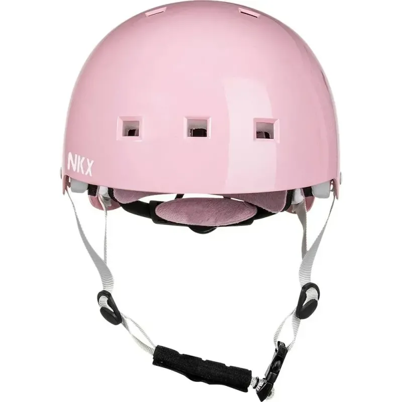 Шолом NKX Brain Saver Pink/Glitter S. 50-53,5 см