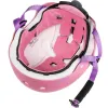Шолом NKX Brain Saver Pink/Purple S. 50-53,5 см