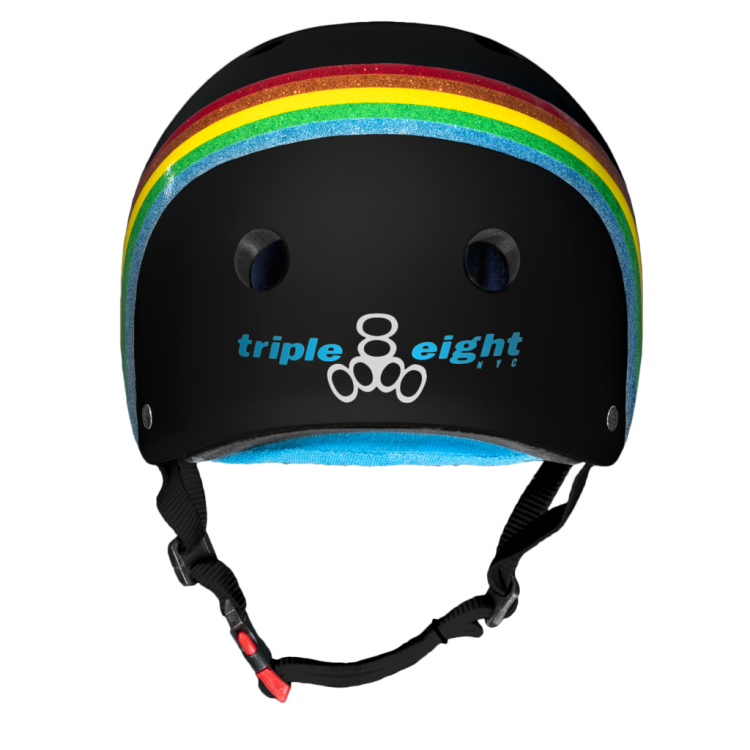 Шолом Triple8 Black Rainbow Sparkle р. XS/S