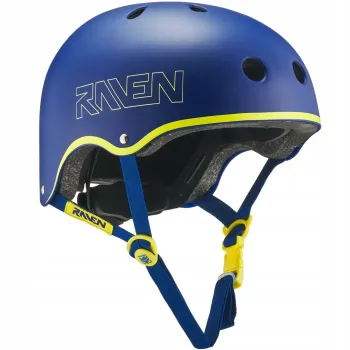 Шолом дитячий Raven Essto Navy/Lime р. XS 48-52