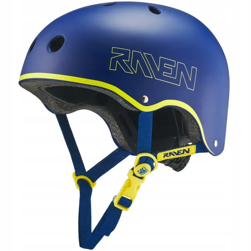 Шолом дитячий Raven Essto Navy/Lime р. XS 48-52