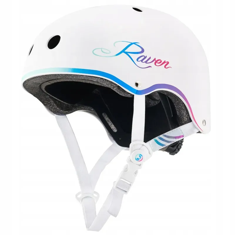 Шолом дитячий Raven Essto White/Neo р. XS 48-52