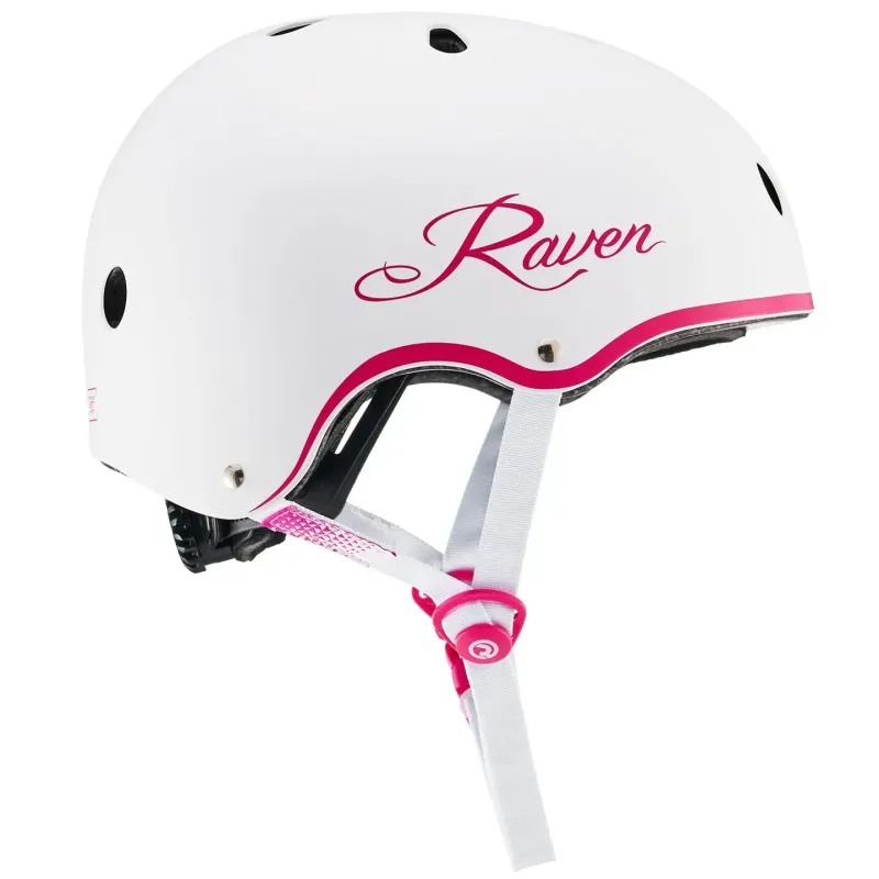 Шолом дитячий Raven Essto White/Pink р. XS 48-52